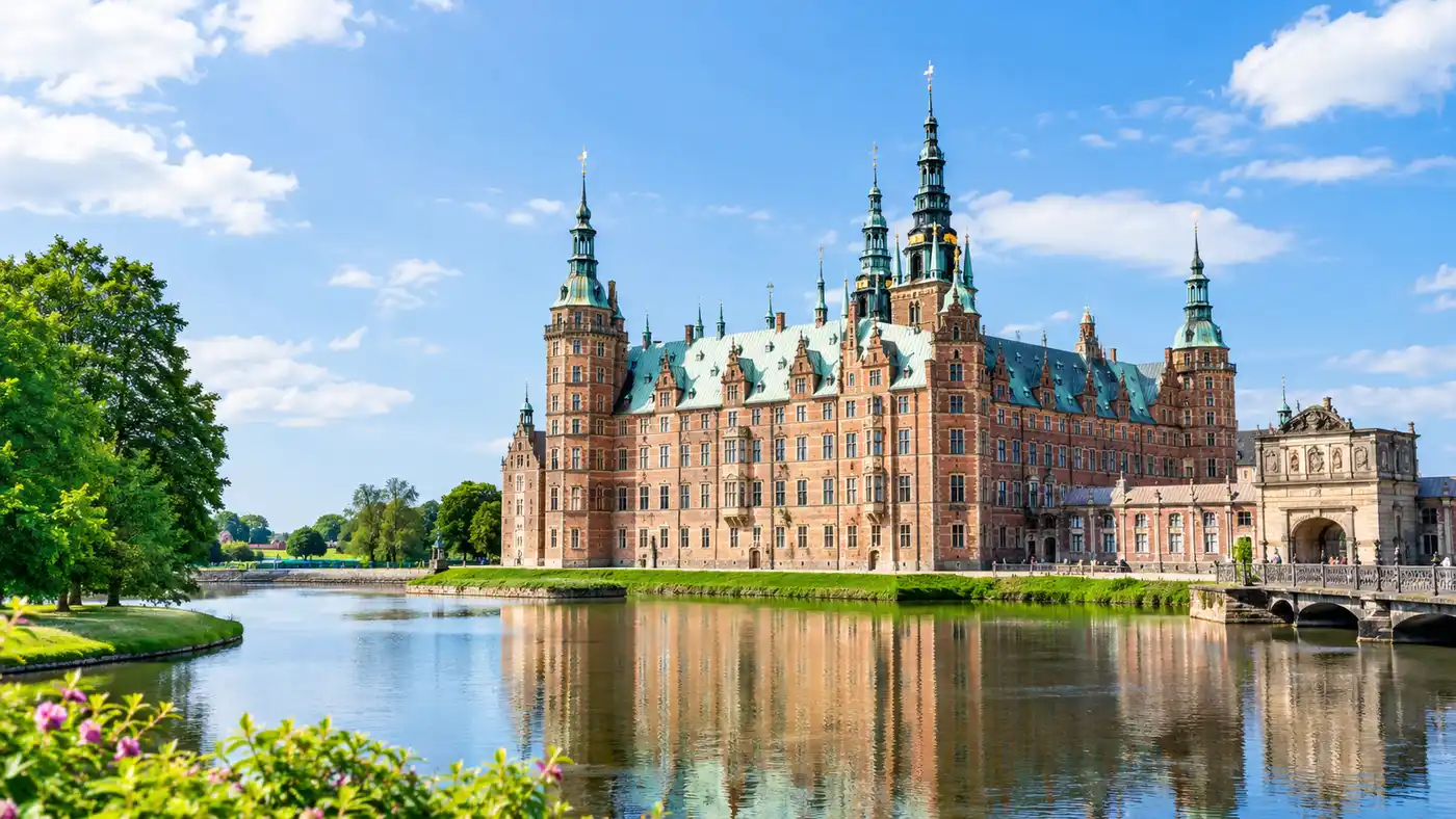 De bästa slotten i Danmark och nära Köpenhamn